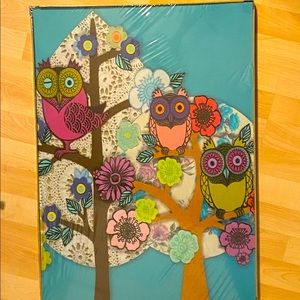 IKEA owl wall art poster